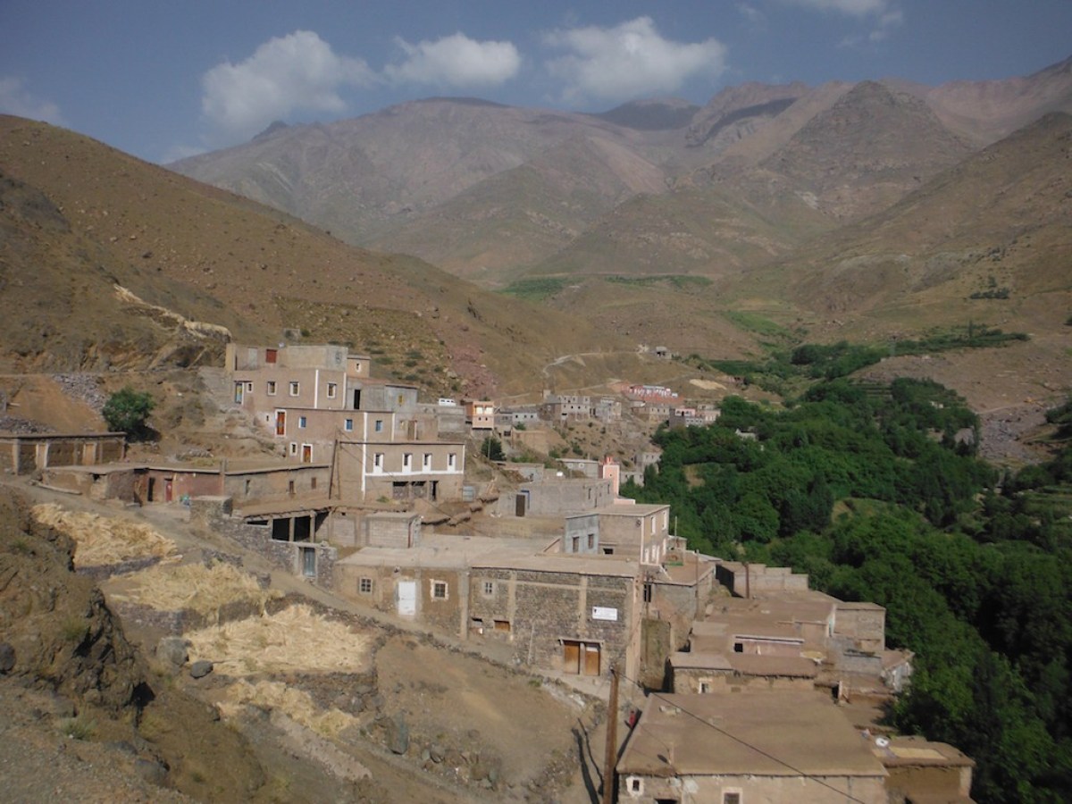 a view of a mountain